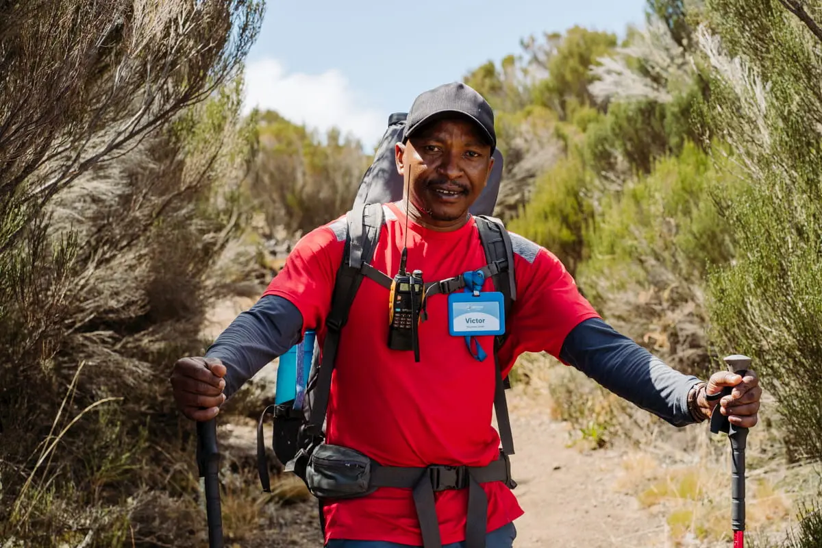 Liberty Mato, WFR, one of the most experienced guides on Kilimanjaro Liberty Mato, WFR, one of the most experienced guides on Kilimanjaro