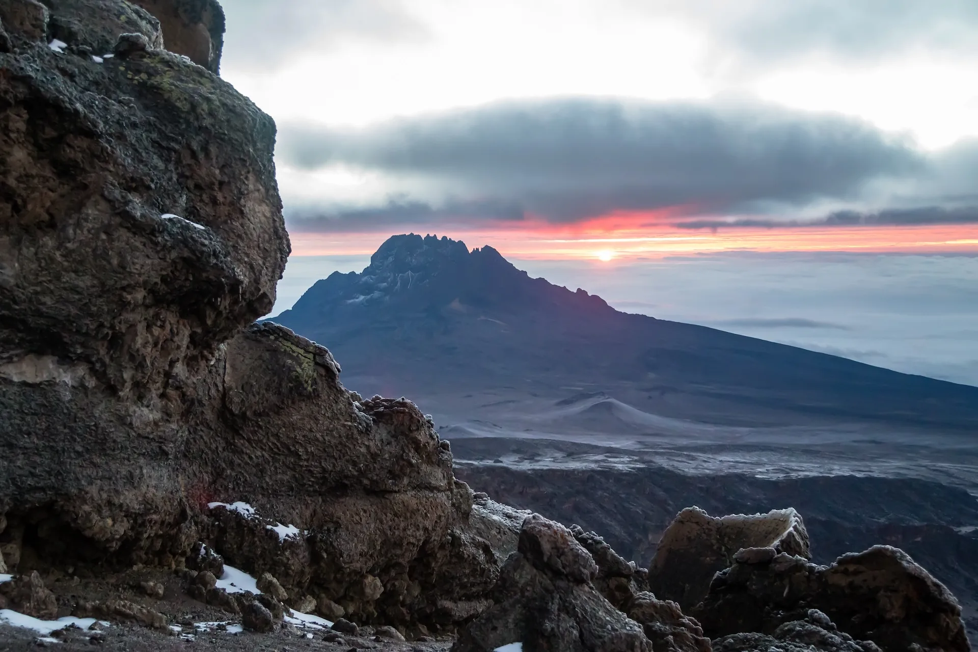 One may expect epic Kilimanjaro panoramas on all routes One may expect epic Kilimanjaro panoramas on all routes