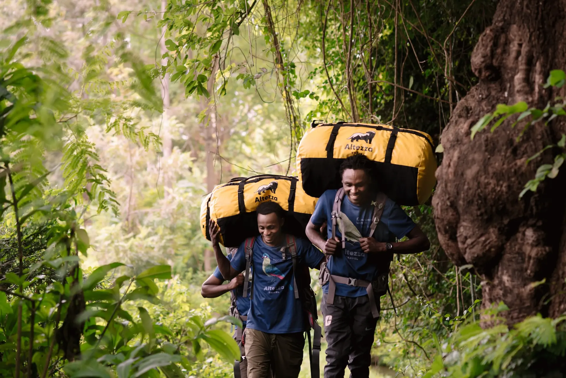 Kilimanjaro porters are essential to any adventure Kilimanjaro porters are essential to any adventure
