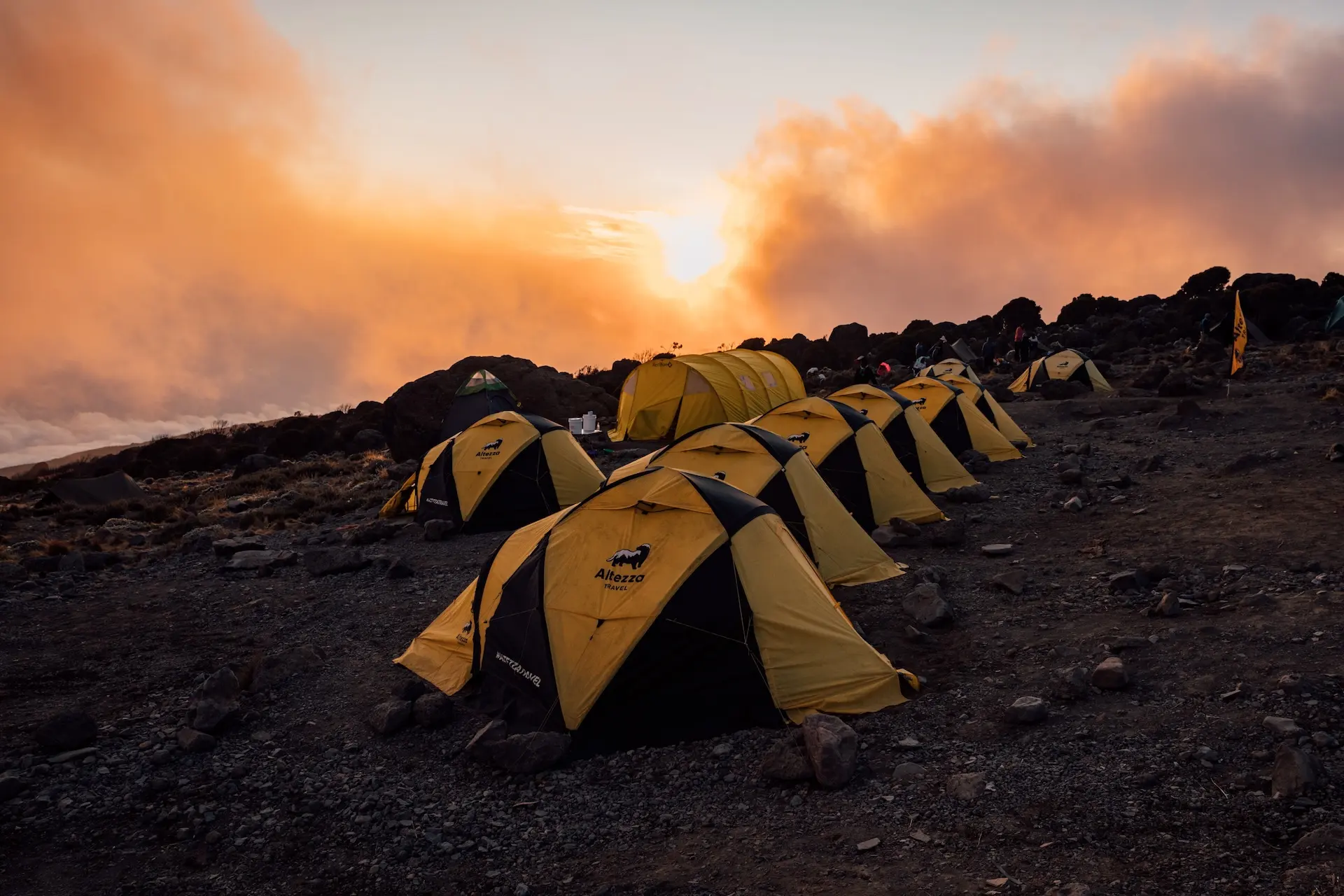 The classic tents we use on our expeditions The classic tents we use on our expeditions